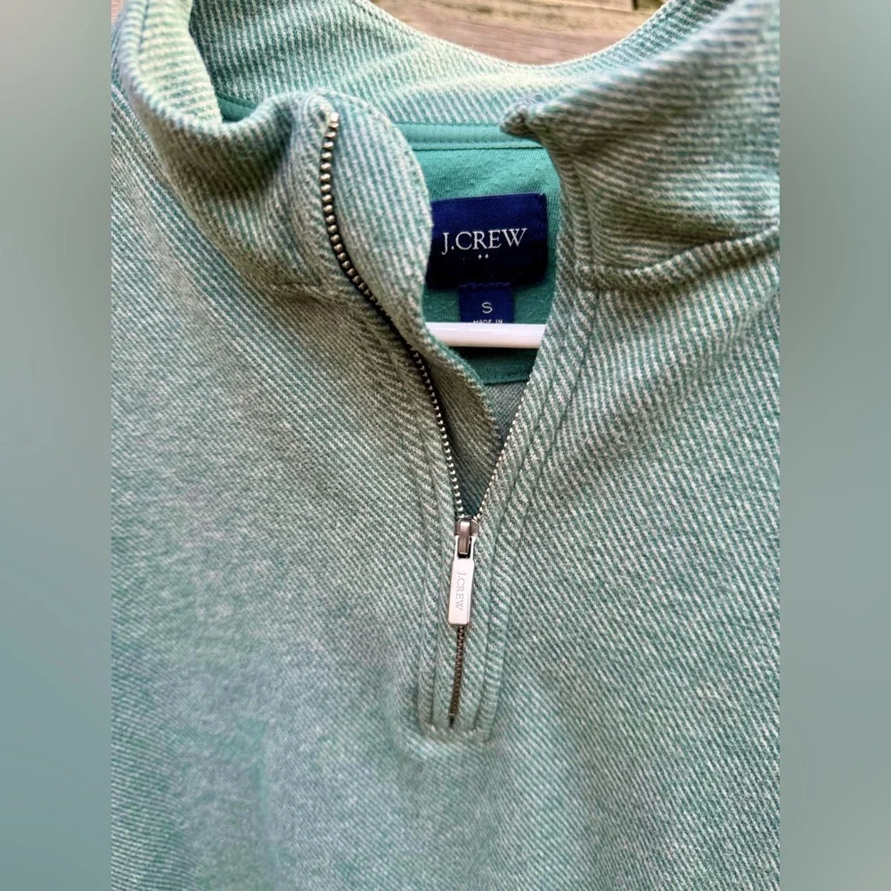 J. Crew Men's Sage quarter-zip